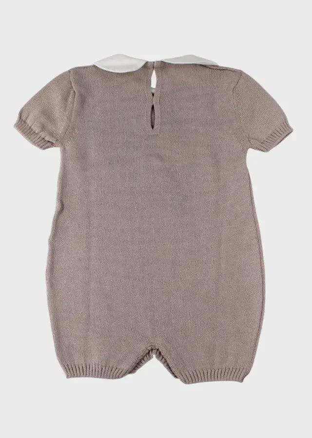 Pagliaccetto Bimba Tortora ROSELLINE 373/T by BABY LORD