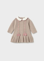 Abito Bimba Beige 2802/14 by MAYORAL