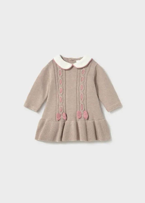 Abito Bimba Beige 2802/14 by MAYORAL