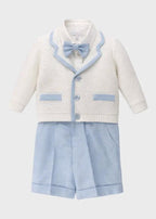 Completo Cerimonia Bimbo Panna B3416/206 by BABY A