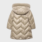 Cappotto Bimba Beige 5847/11 by ABEL & LULA