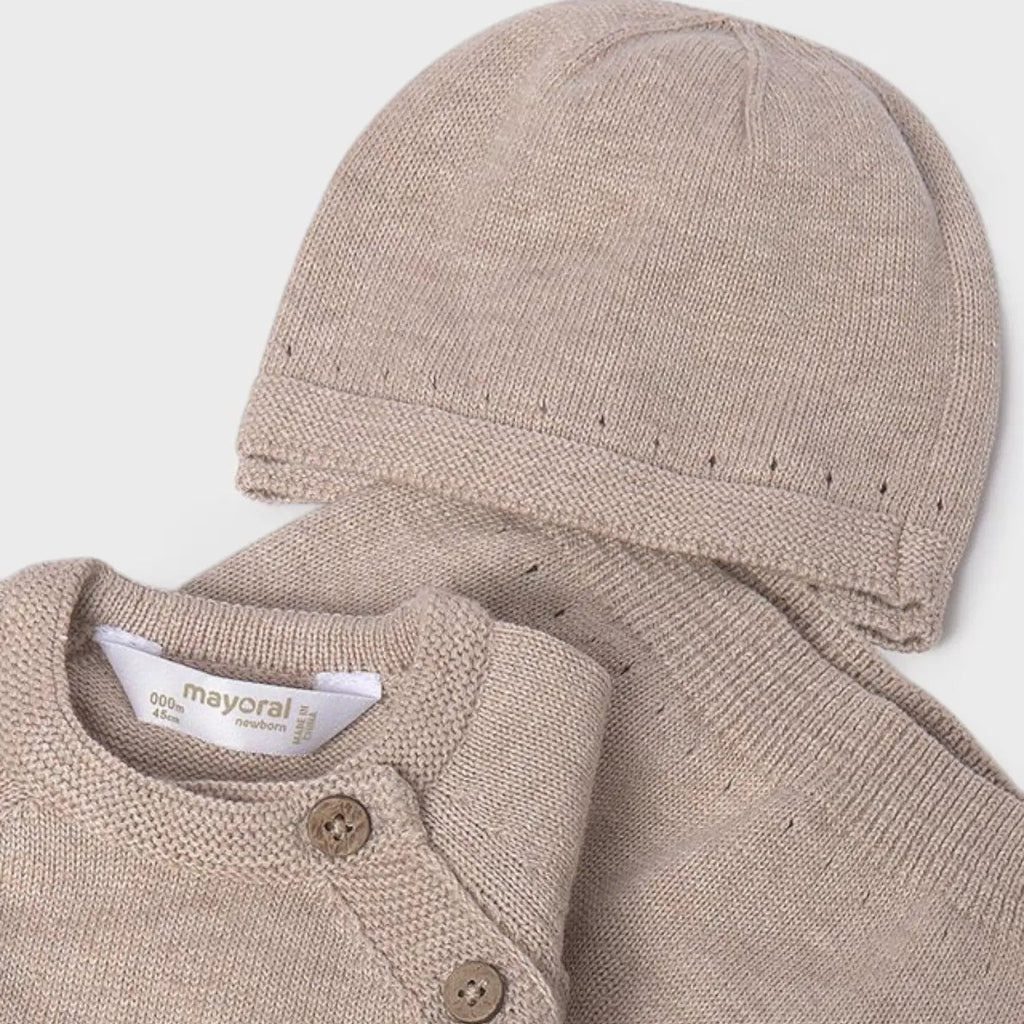 Completo nascita Neonato Beige 9981/43 by MAYORAL