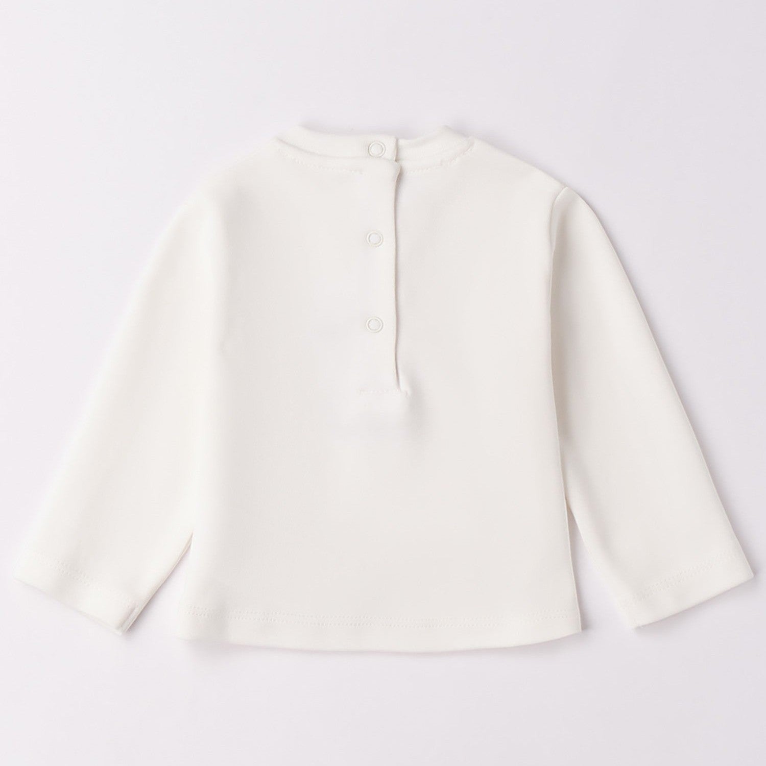 Girocollo Ml Bimba Bianco 3F715/112 -  NANU' BABY