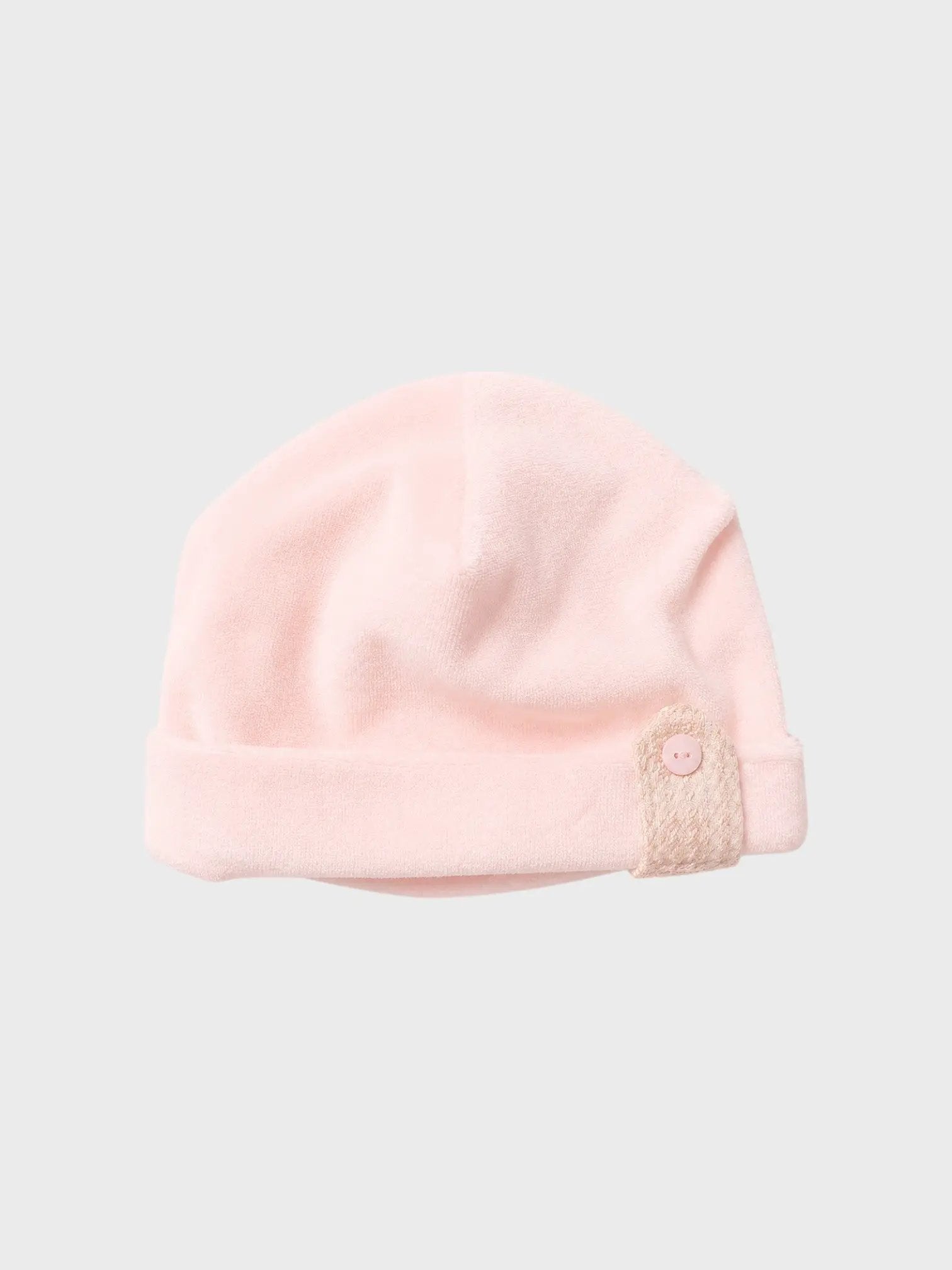Cuffia Neonata Rosa IS5173/R by MARLU'