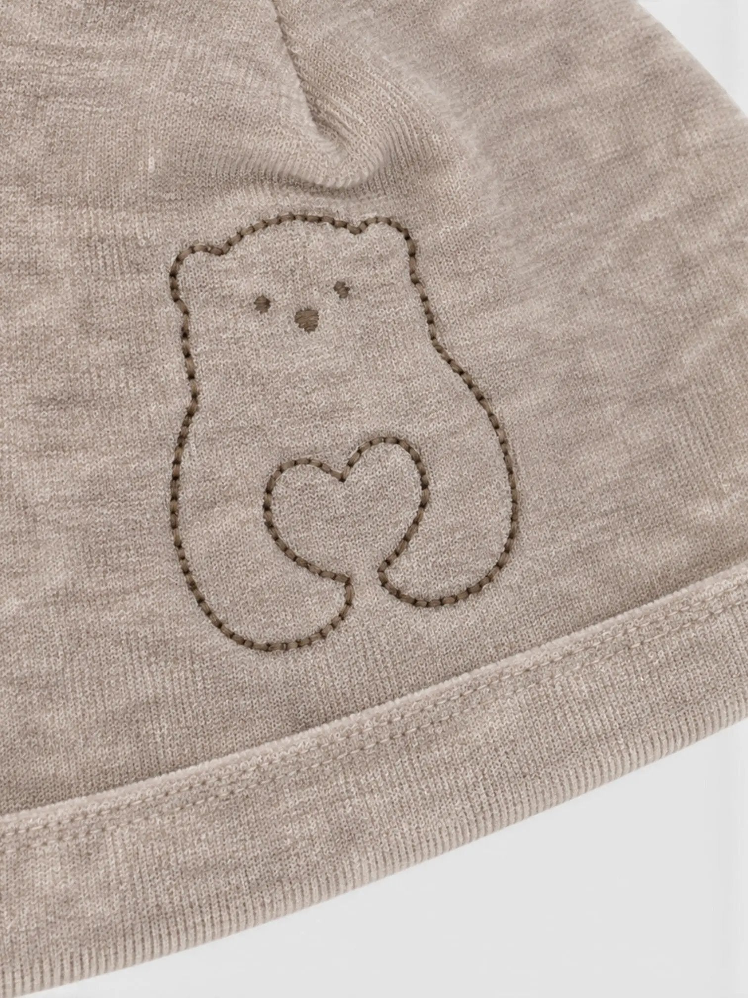 Cuffia Neonato Beige C64702/B-C by COCCODE'