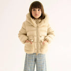 Cappotto Bimba Beige 5849/14 by ABEL & LULA