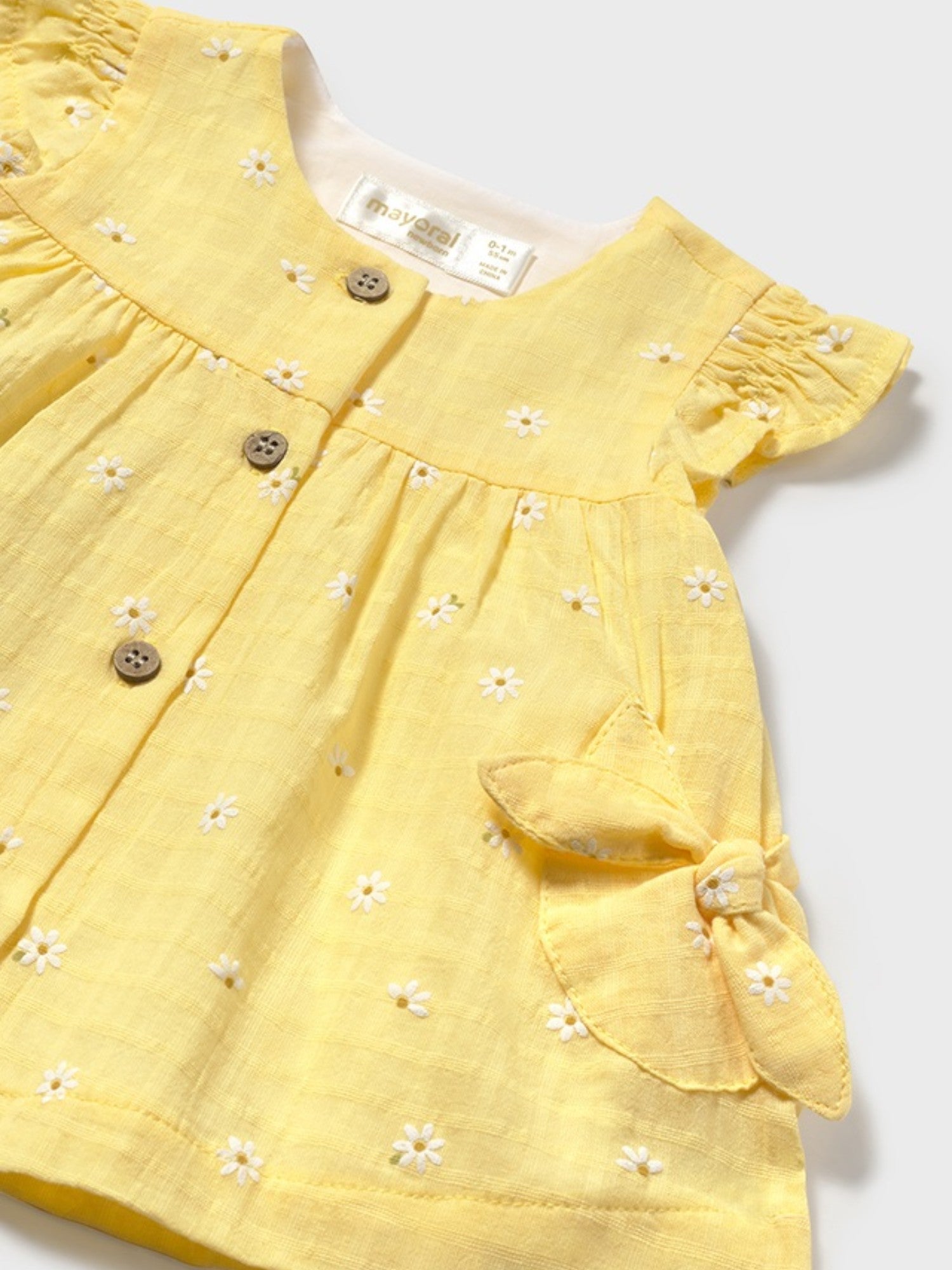 Abito Bimba GIALLO 1851 /G -  NANU' BABY