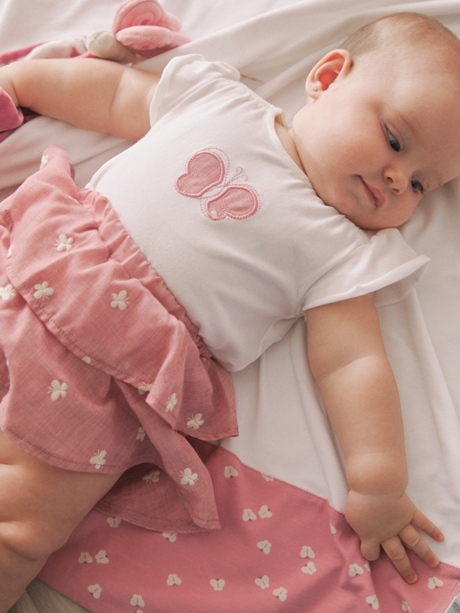 Completo gonna Bimba ROSA 1853 /R -  NANU' BABY