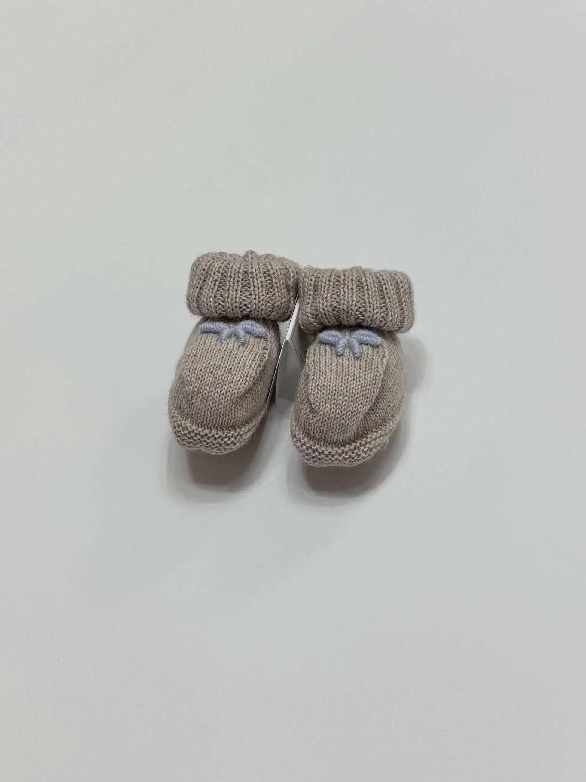 Babbucce Neonato Beige SC79/C by BEBE' DI ALMY