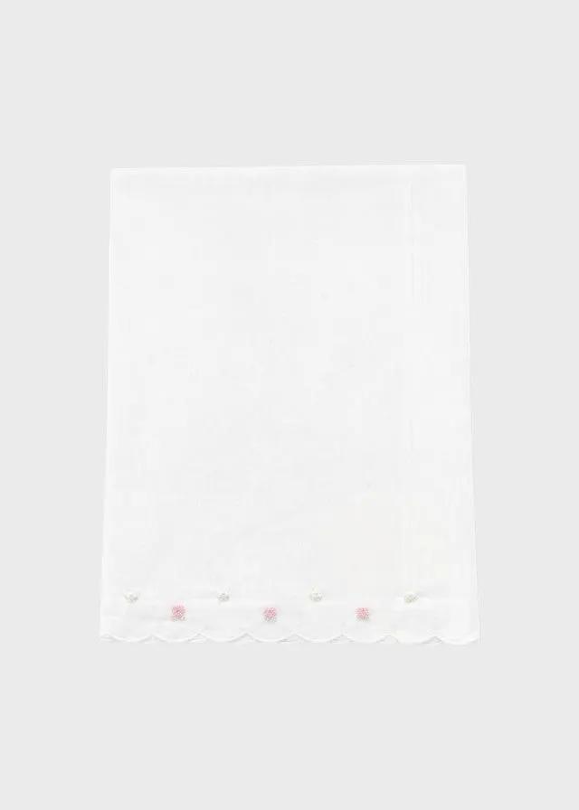 Lenzuolino Neonata Bianco EB24LE by MARLU'