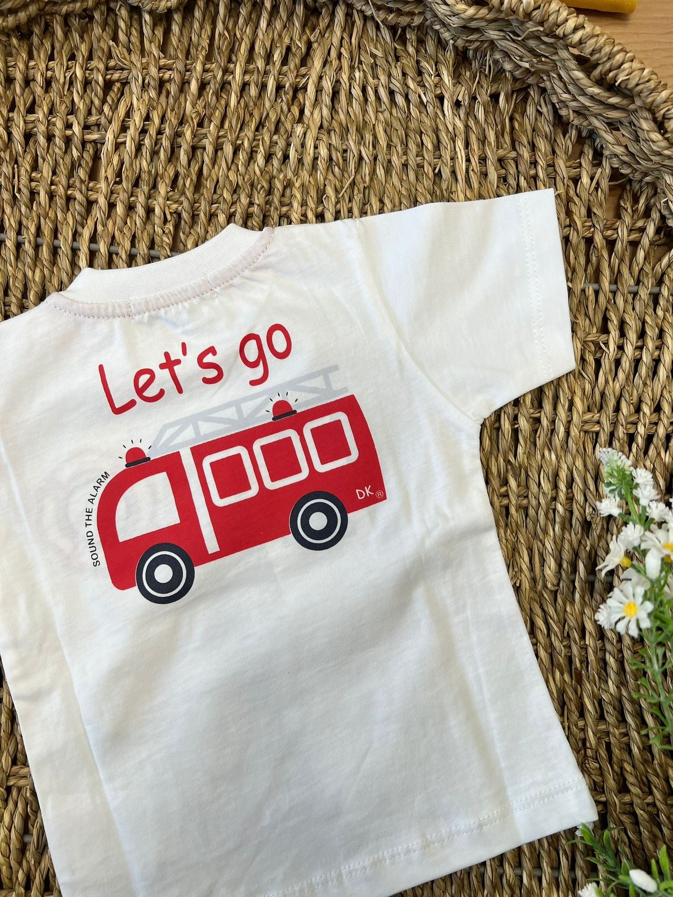 T-shirt Lets'go Bimbo BIANCO PRESERVE DK503 -  NANU' BABY