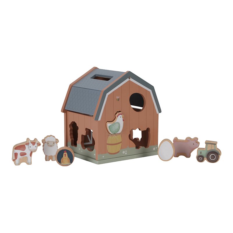 Piccola fattoria con selezionatore di forme  MULTICOLORE LD7147 -  NANU' BABY