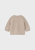 Cardigan Bimbo Beige Tricot Poliammide 2337/49