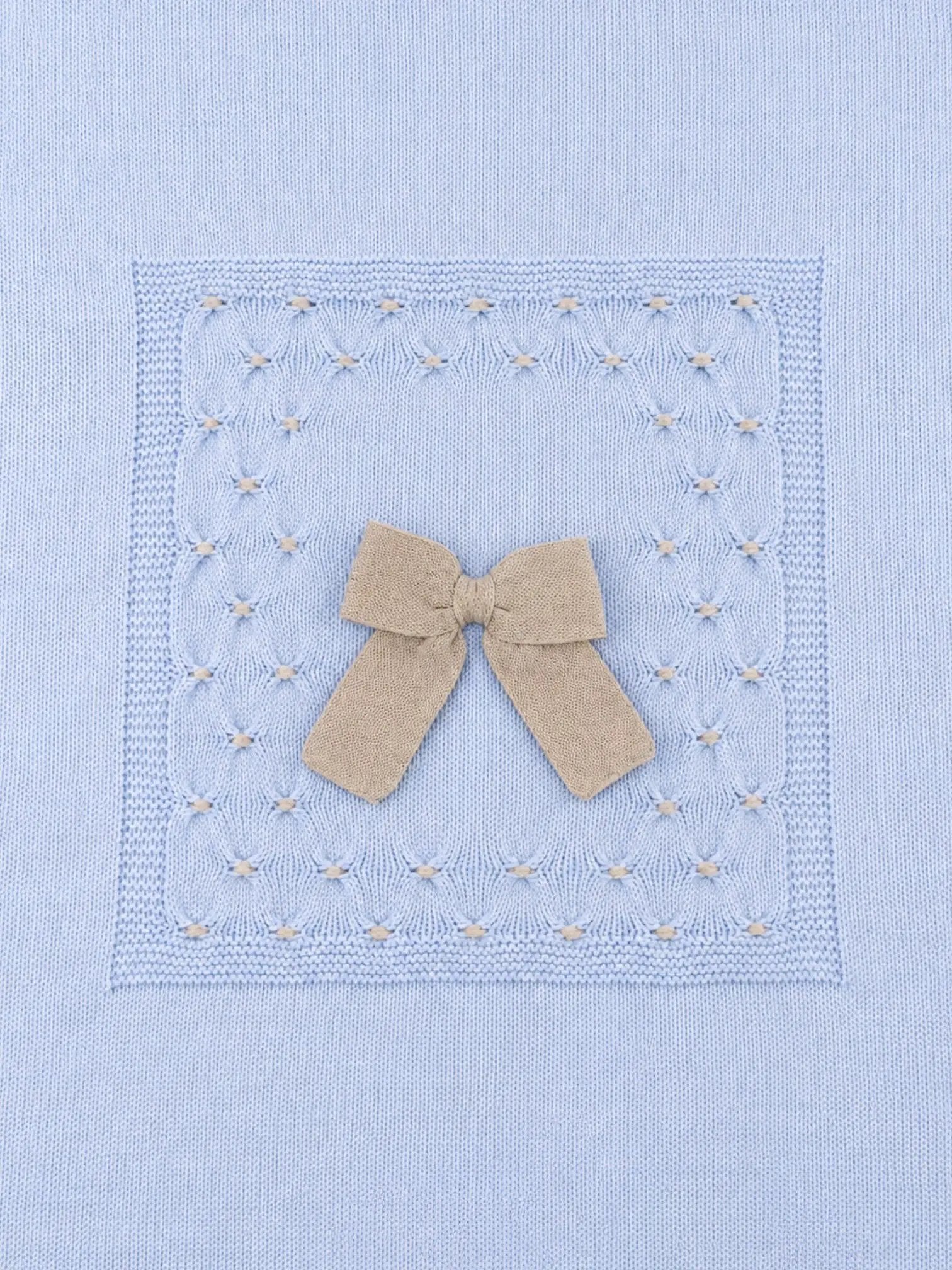 Coperta Neonato Azzurro NIDO D'APE 135/5848 by BABY LORD