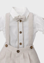 Completo Cerimonia Bimbo Beige M0532A by BUFI