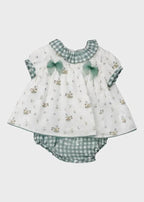 Abito Bimba Verde GRES 0046/24 by YOEDU