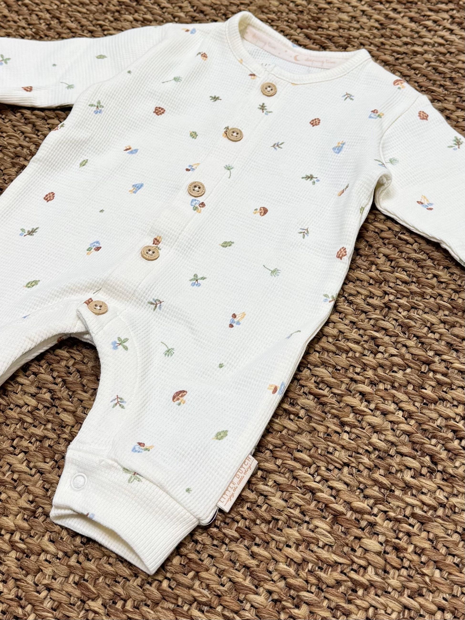 One-piece pajamas - Forest Friends White CL24296024