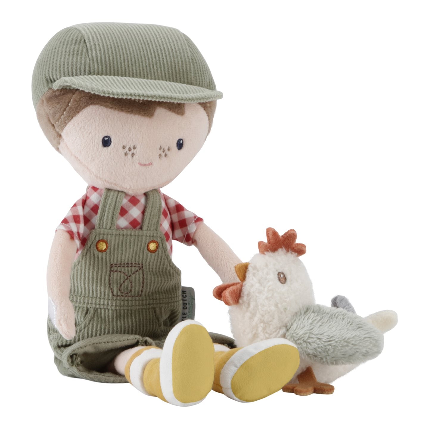 Bambola coccolosa Farmer Jim  MULTICOLORE LD4563 -  NANU' BABY