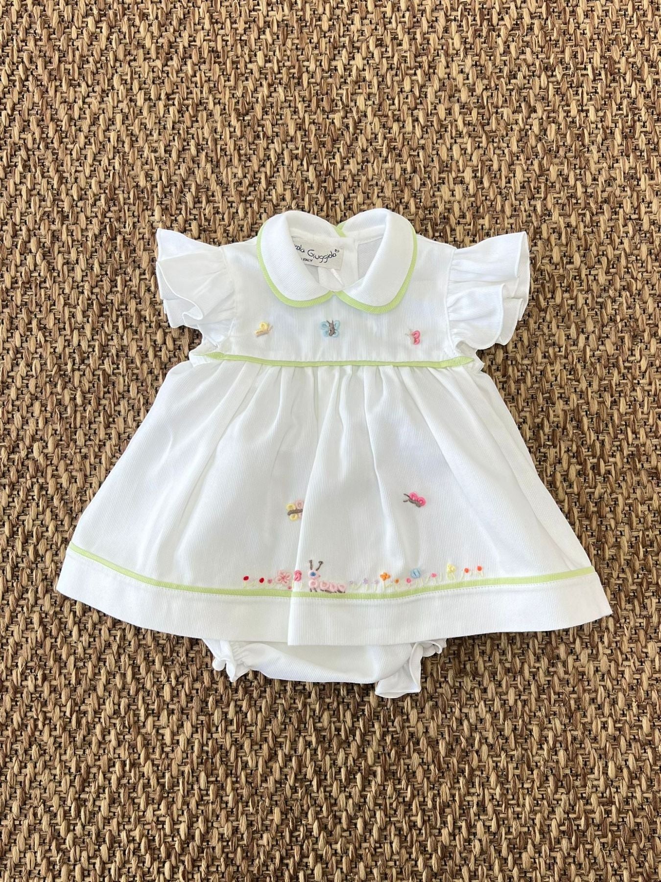 Completo 2 pezzi Bimba BIANCO HUNKAR/VT -  NANU' BABY