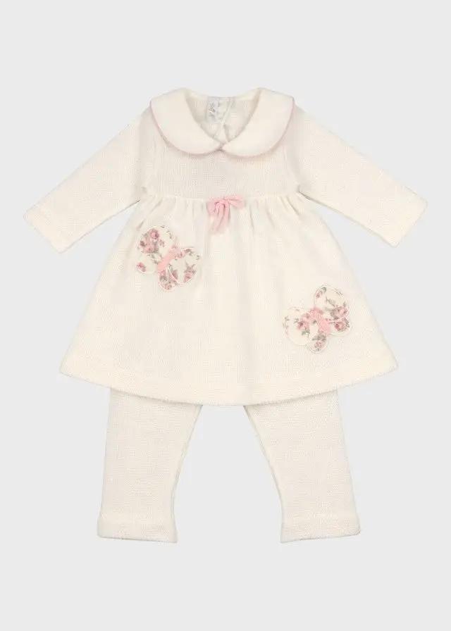 Completo nascita Neonata Panna FARFALLE/456-P by BABY LORD