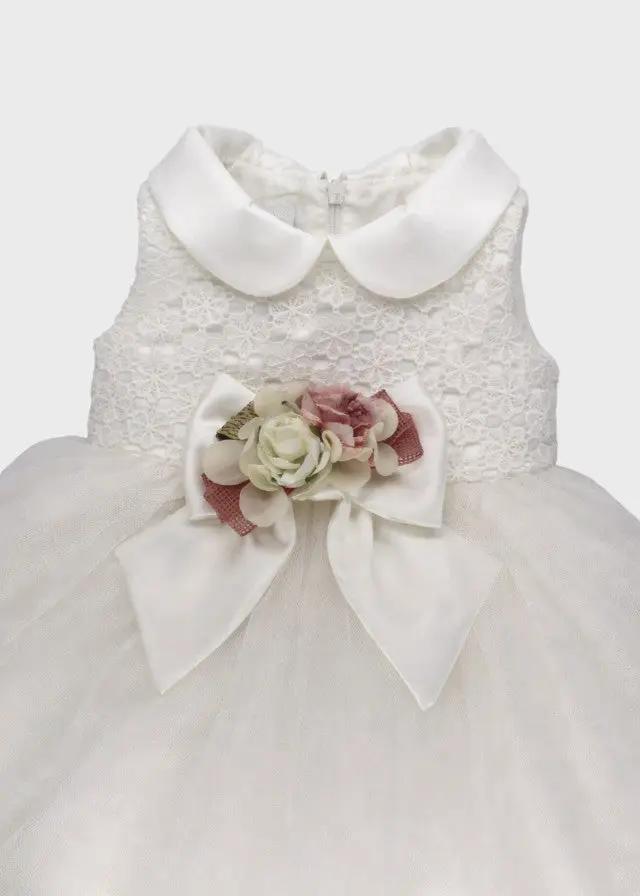 Abito Cerimonia Bimba Bianco FN108474/4207 by COLORICHIARI