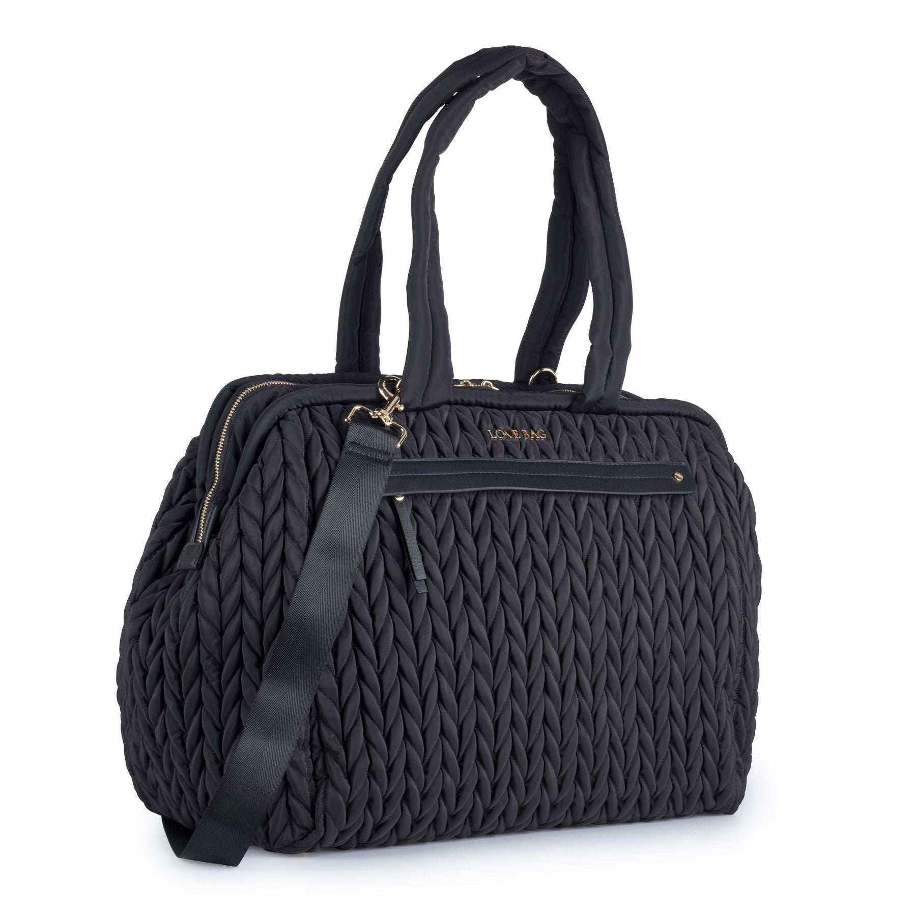 Borsa Ovale Nero  NERO BORSA OVALE NERO -  NANU' BABY
