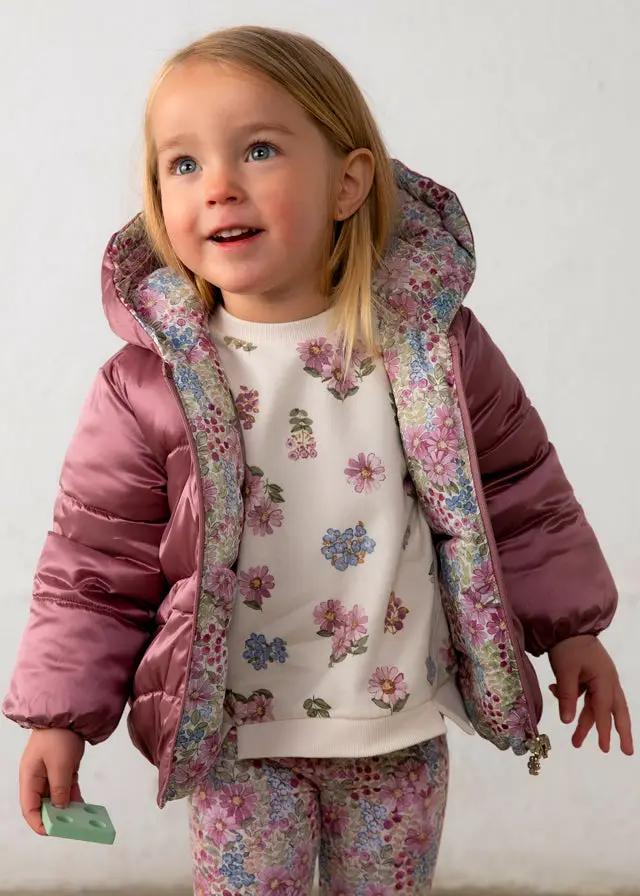 Cappotto Bimba Viola 2437/86 by MAYORAL