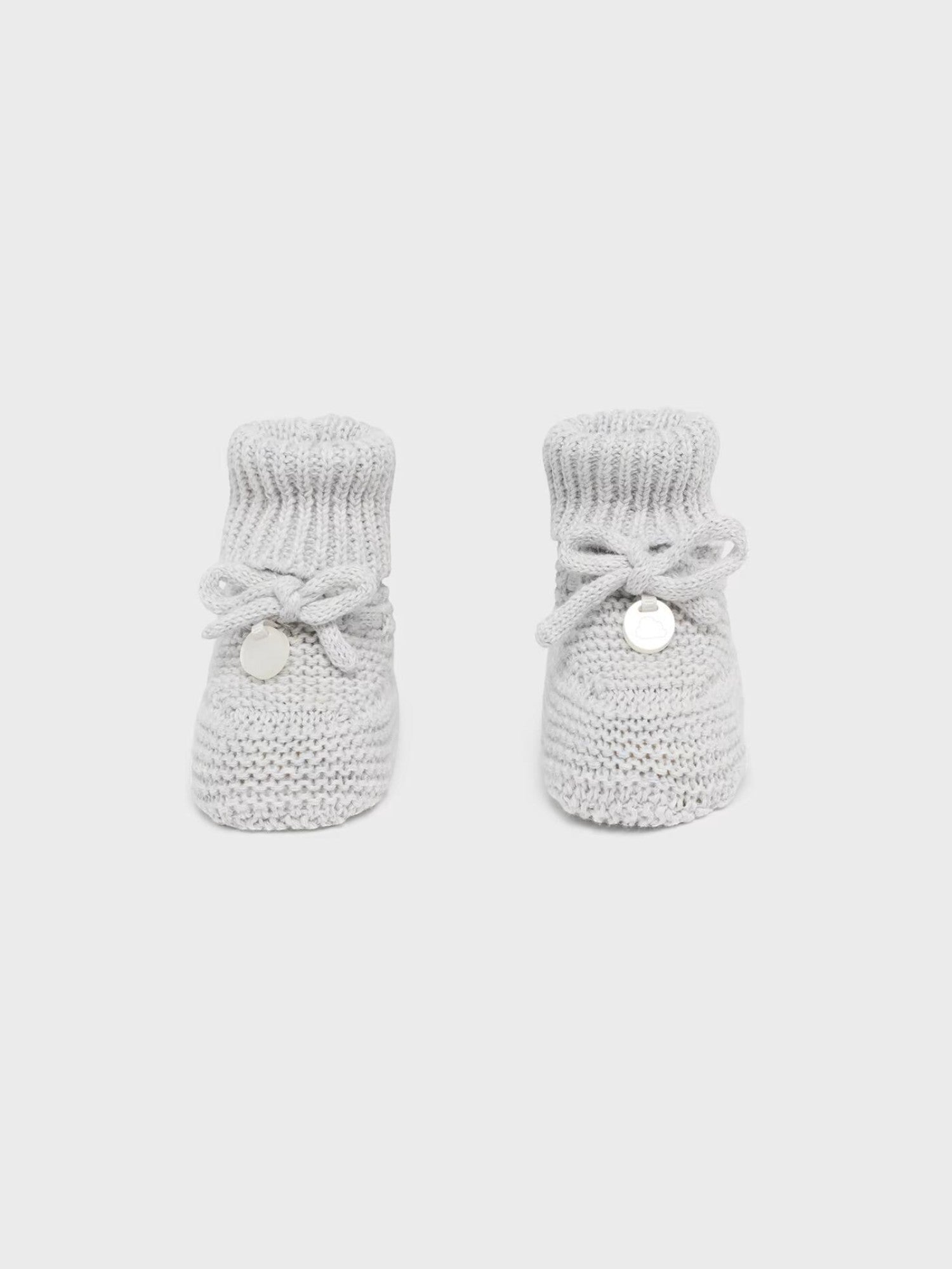 Babbucce tricot Neonato PANNA 9696/P -  NANU' BABY