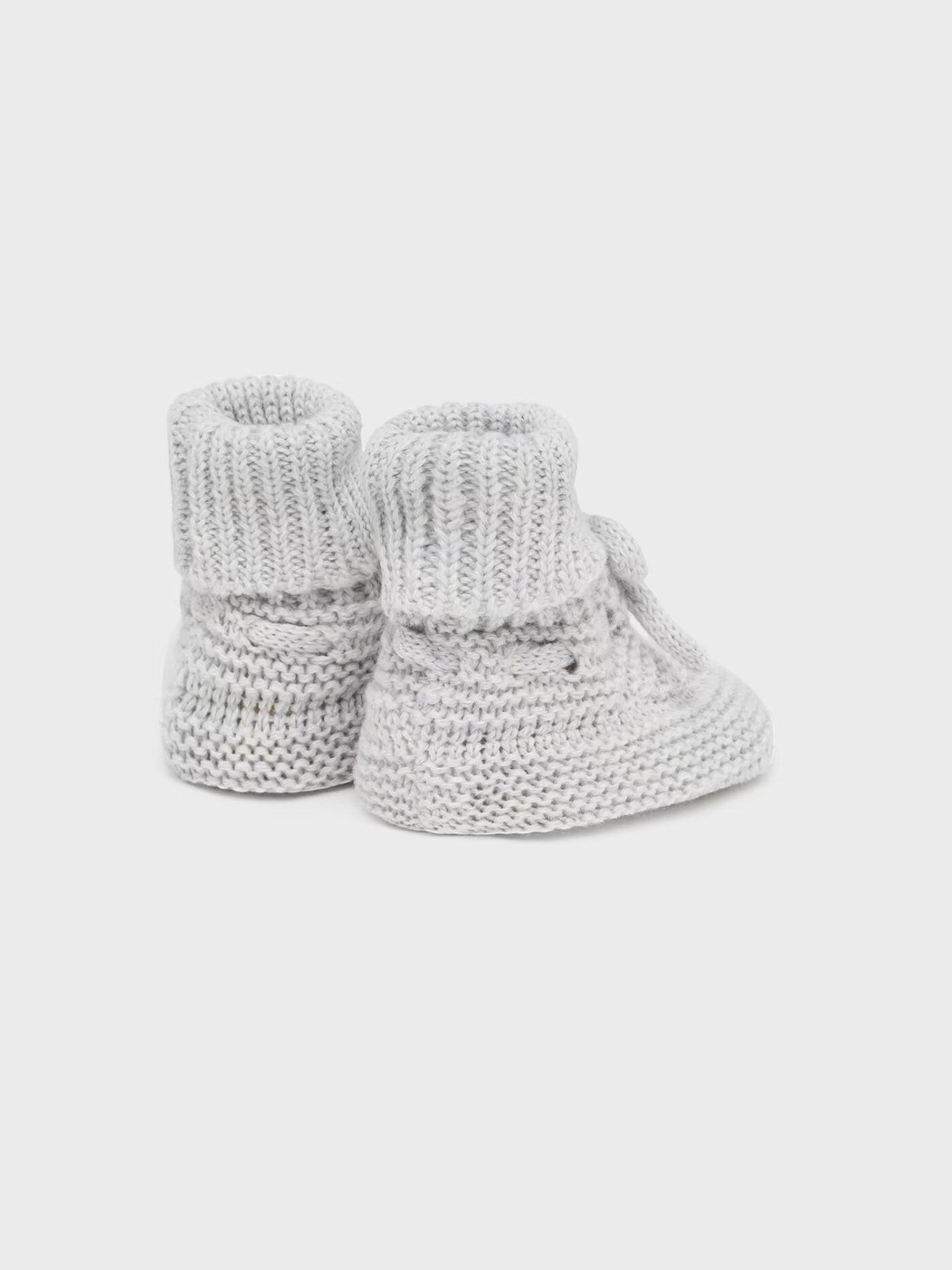 Babbucce tricot Neonato PANNA 9696/P -  NANU' BABY