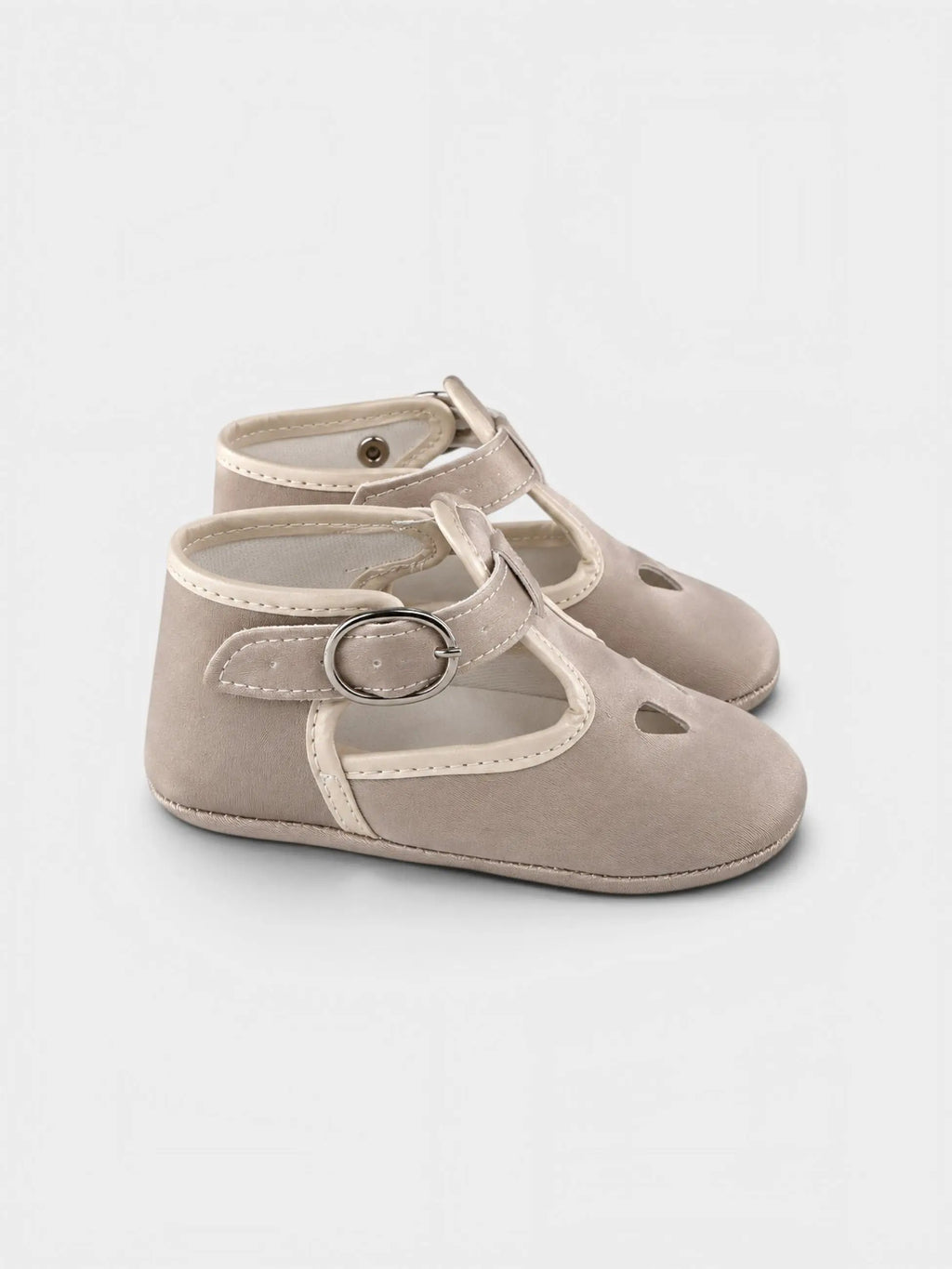 Scarpette Bimbo Tortora SM4453/21 by AMBARABA'