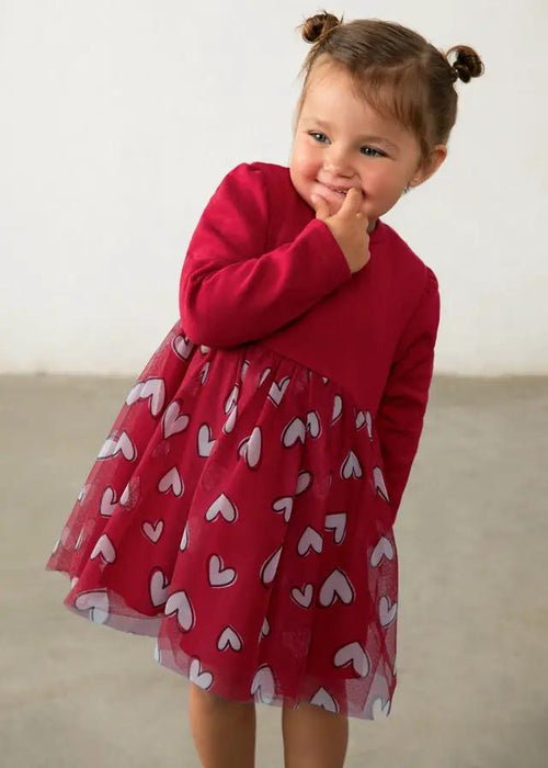 Abito Bimba Rosso 2941/15 by MAYORAL