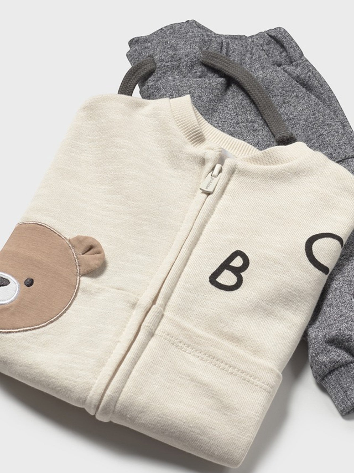 Tuta 3 pezzi maglietta Bimbo GRIGIO 1802 /GR -  NANU' BABY