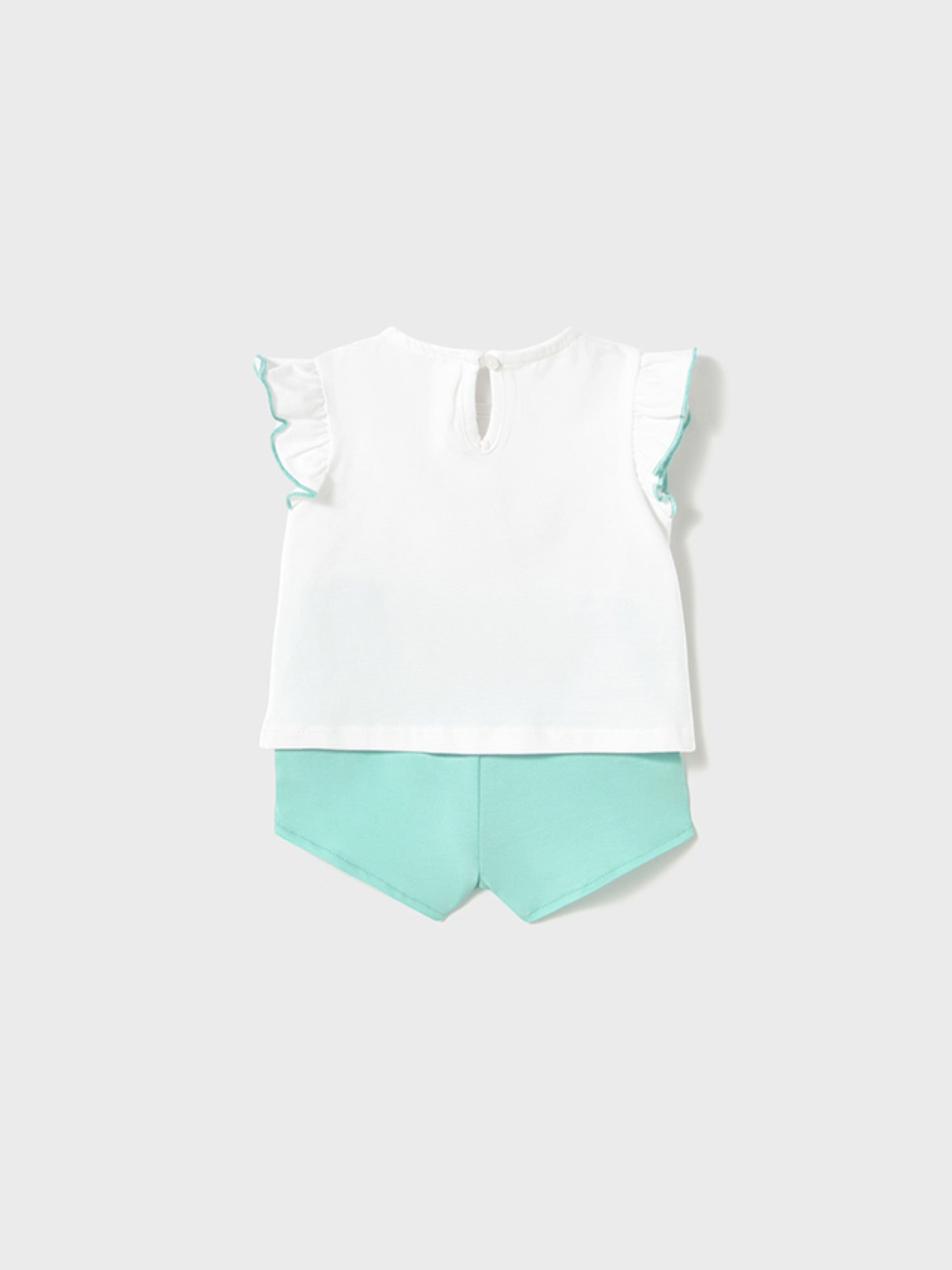 Completo punto 4 pezzi Bimba VERDE 1671 /V -  NANU' BABY