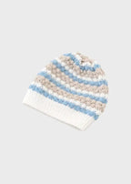 Gorro de bebé azul claro de algodón EP5471/N