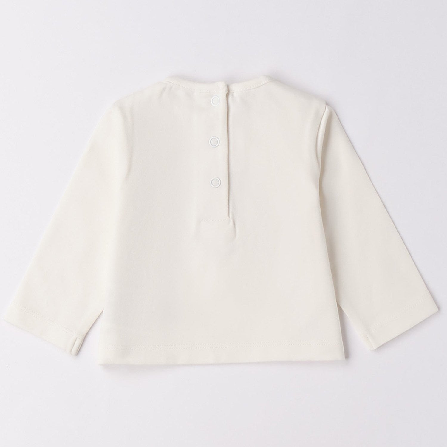 Girocollo Ml Bimba Bianco 3F718/112 -  NANU' BABY