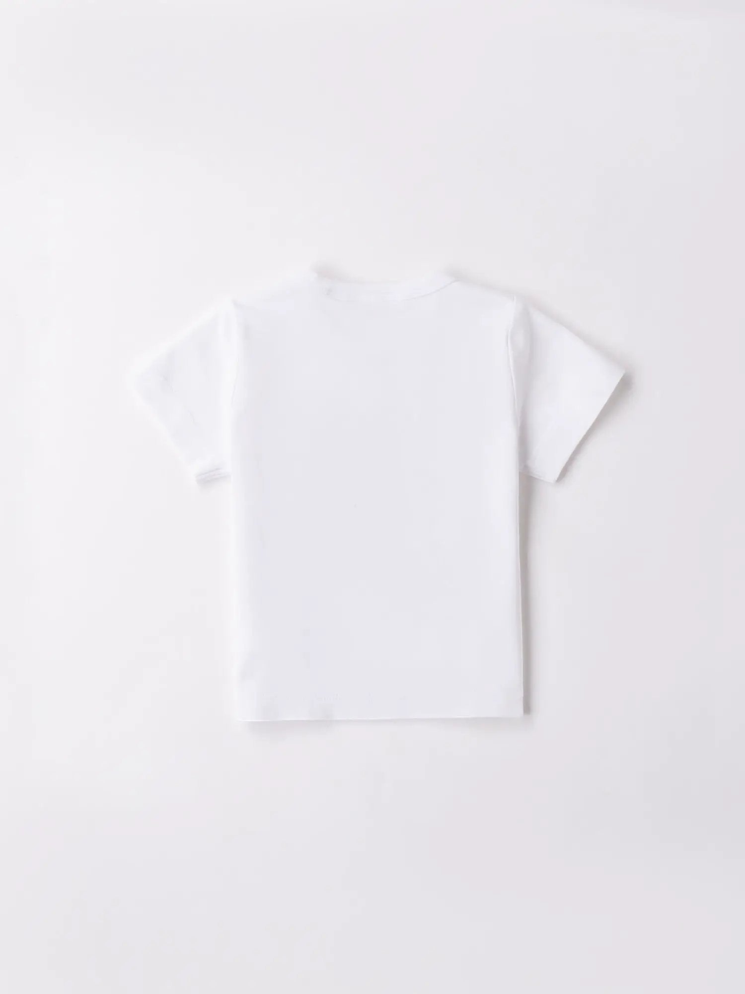 T-shirt Bimbo Bianco 3B609/0113 by MINIBANDA