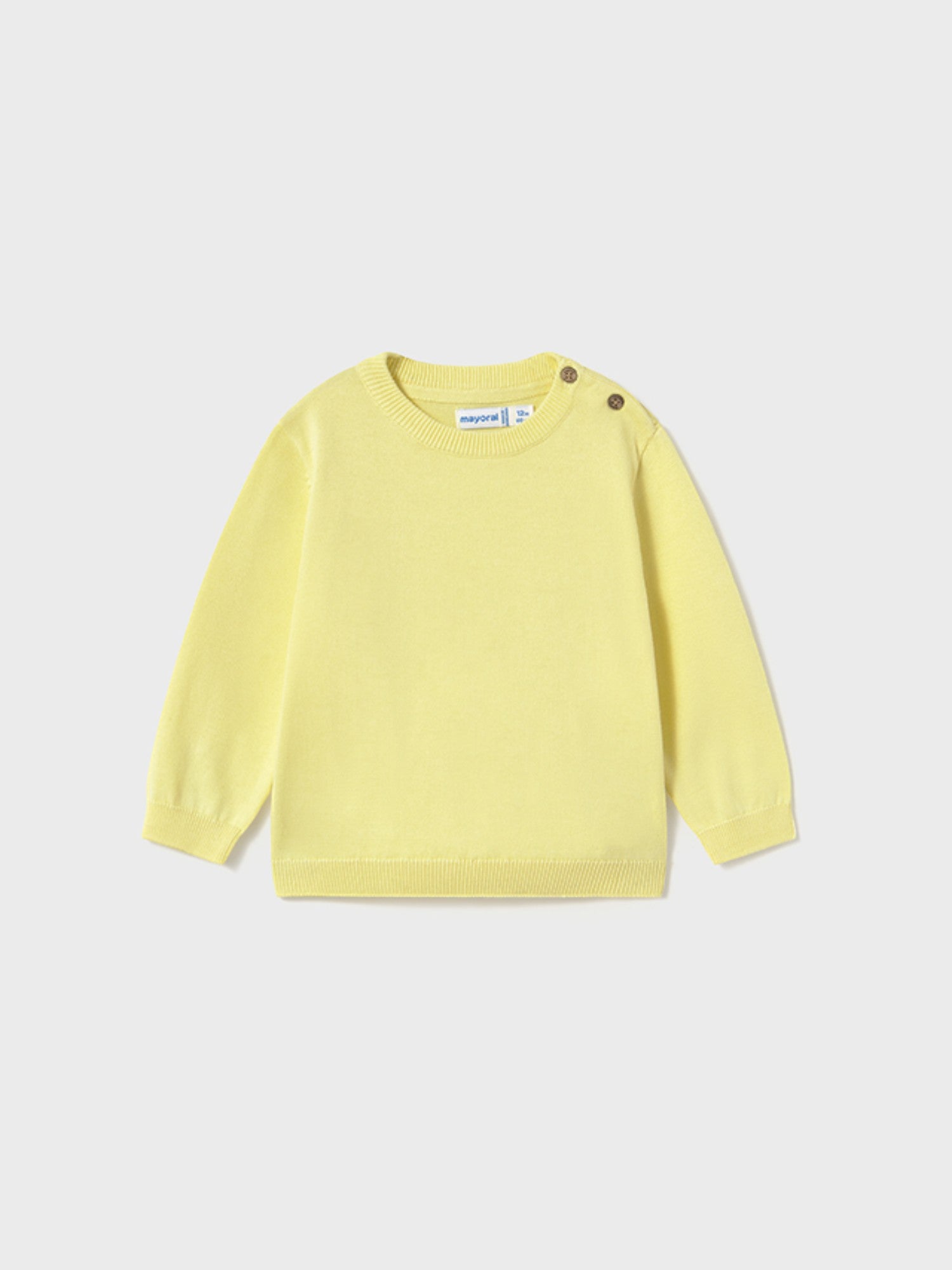 Maglia cotone basico Bimbo GIALLO 303/54 -  NANU' BABY