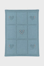 Coperta Neonata Verde LOVE FLOWER 143