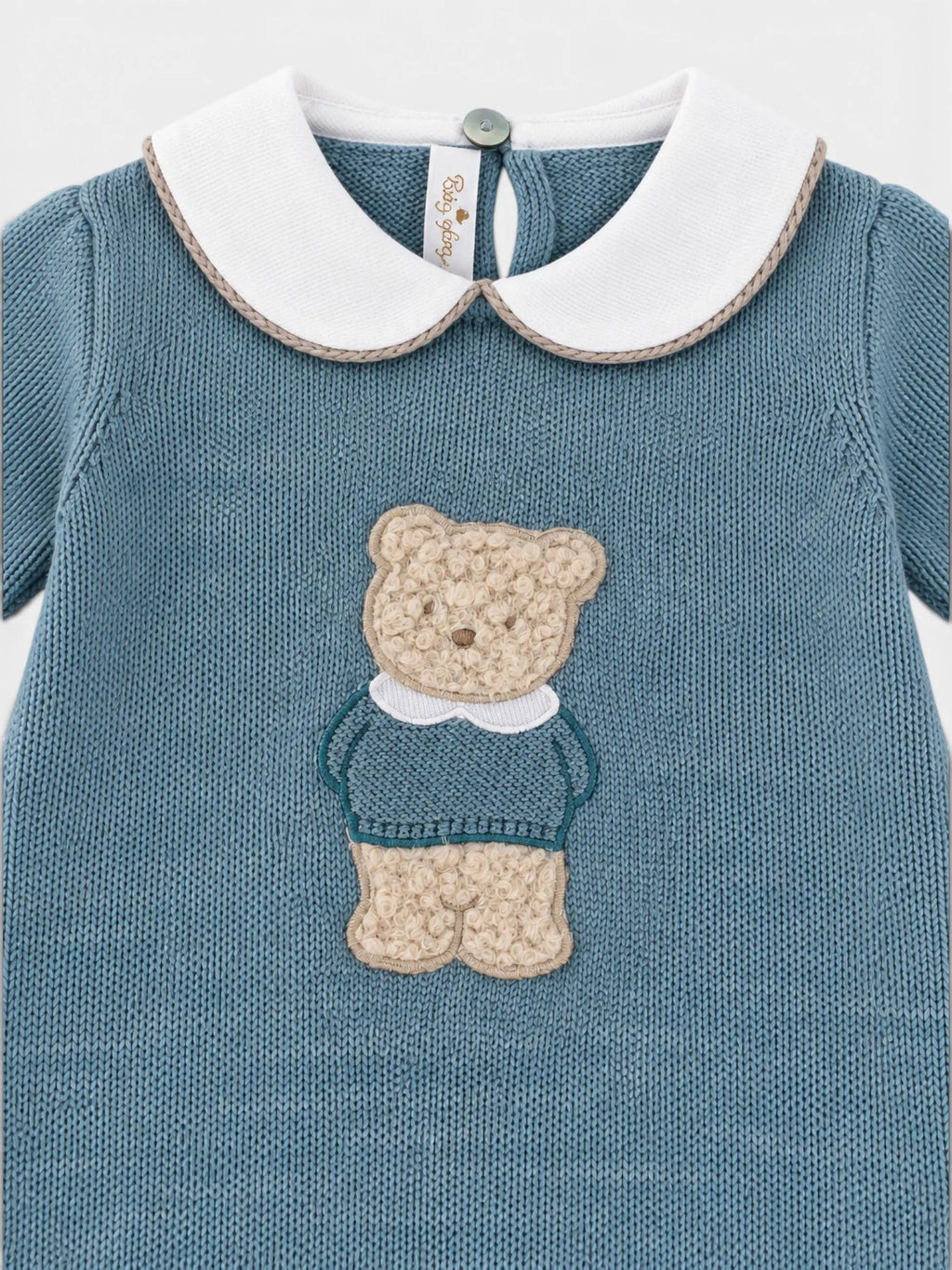 Tutina Neonato Verde ORSETTO 334/E by BABY LORD