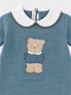 Tutina Neonato Verde ORSETTO 334/E by BABY LORD