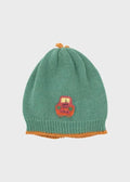 Cuffia Neonato Verde CETIN/CU-V by PICCOLA GIUGGIOLA