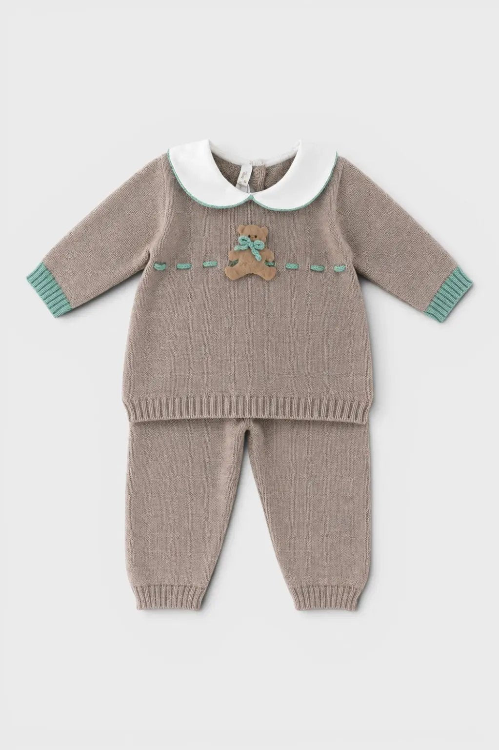 Completo nascita Neonato Verde ORSETTO BABY 527/4873 by BABY LORD