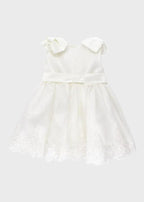 Abito Cerimonia Bimba Avorio GG25D03I by GUGU GAGA
