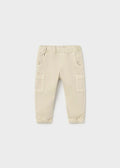 Pantaloni Bimbo Avorio 2539/45 by MAYORAL