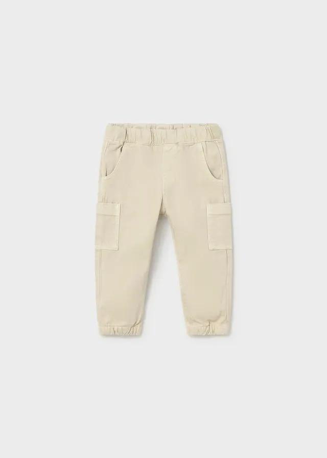 Pantaloni Bimbo Avorio 2539/45 by MAYORAL