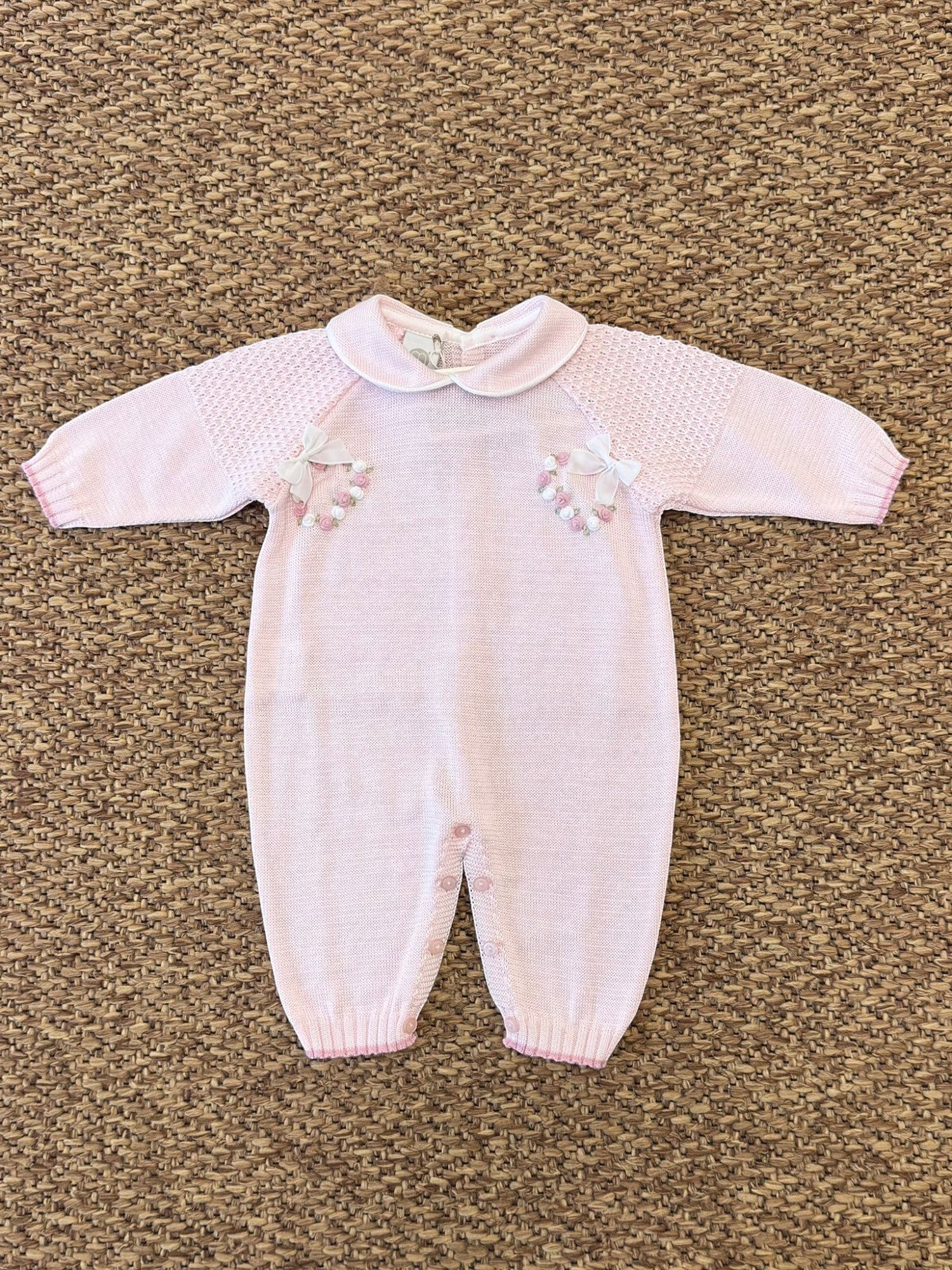 Tutina Neonata ROSA EB2410/R -  NANU' BABY