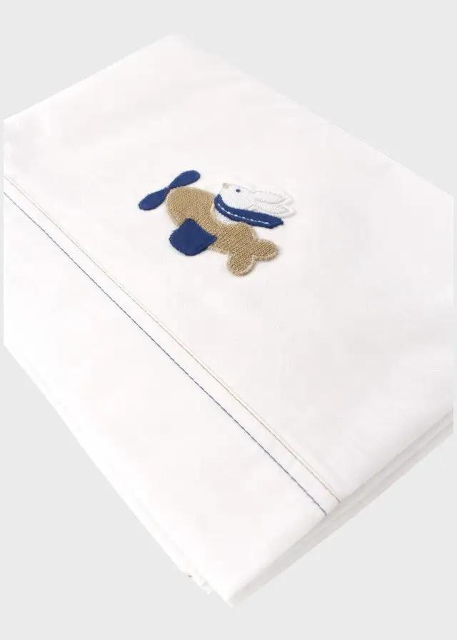 Lenzuolino Neonato Bianco 8029 by BIMBALO'