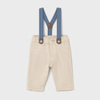 Pantaloni Bimbo Beige 2576/85 by MAYORAL