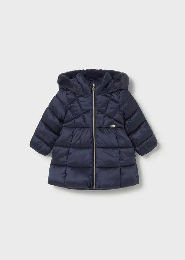Cappotto Bimba Blu 2436/56 by MAYORAL
