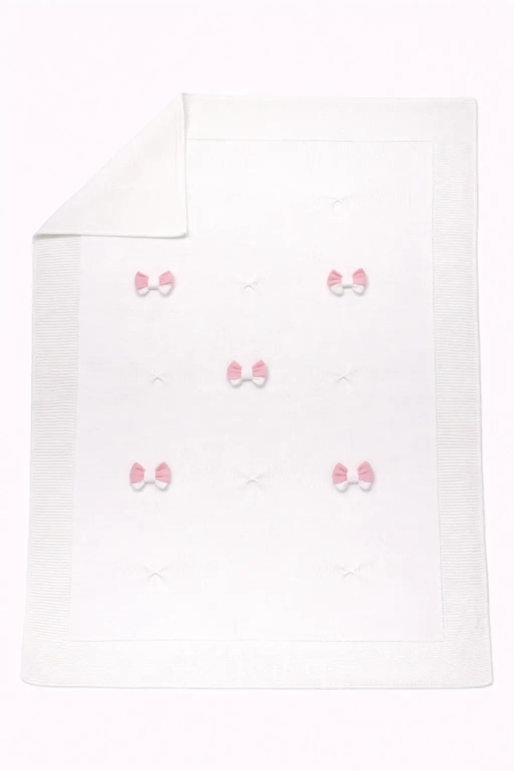 Coperta Neonata Panna DOPPIO FIOCCO 124 by BABY LORD
